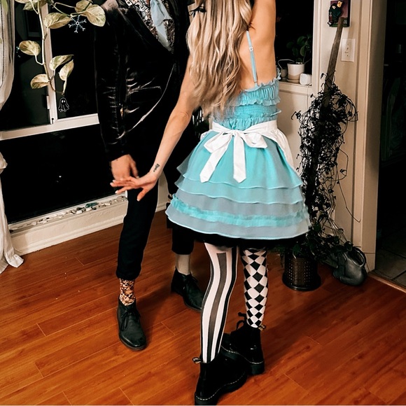 NWT Revolve x NBD Campbell Mini Dress in Baby Blue size XS - Picture 2 of 8